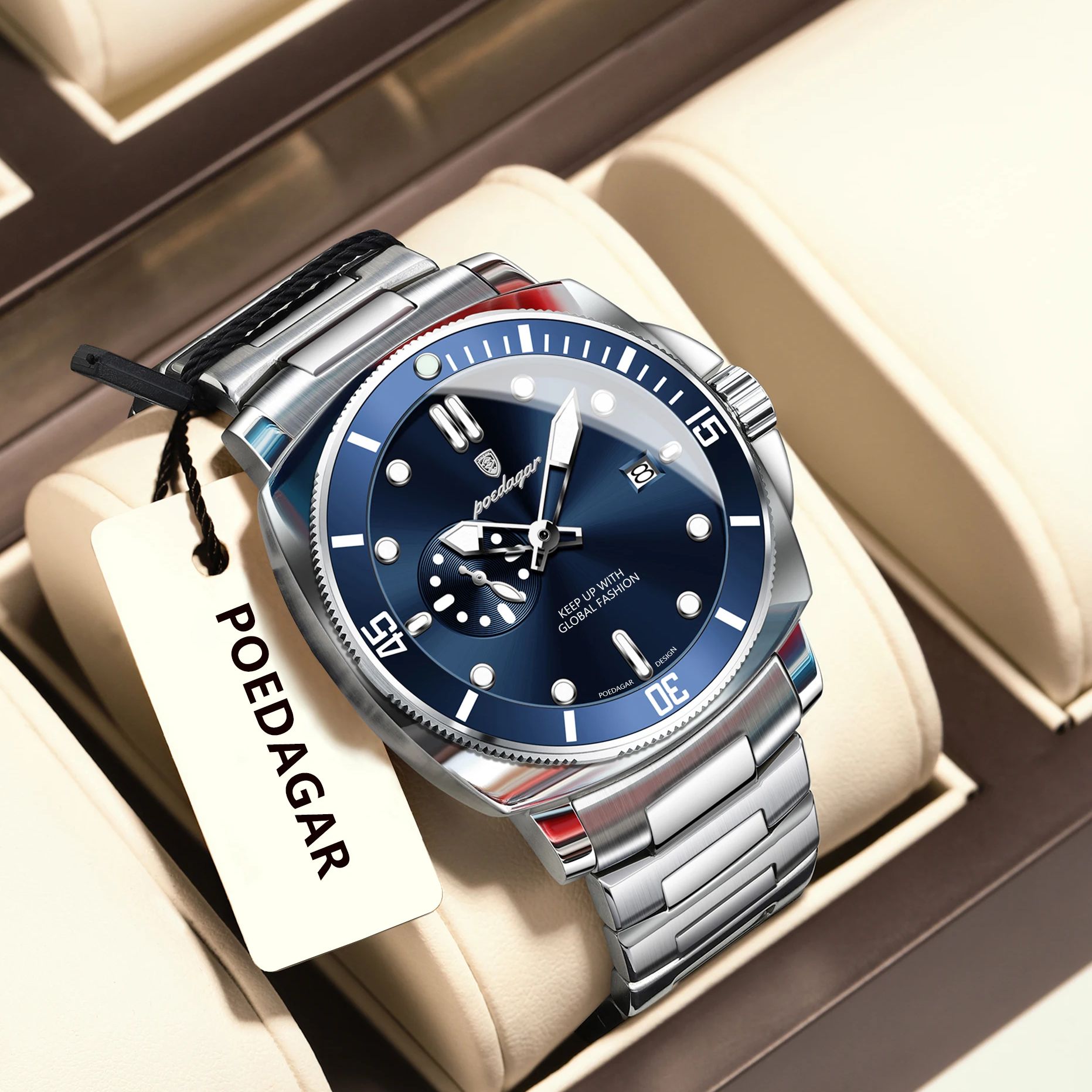 Luxury Watch Time - POEDAGAR Top Fashion Luxury Watch For