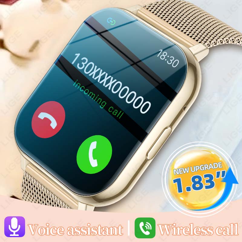 Luxury Watch Hd - LIGE 2026 Smartwatch Android Phone 1.83