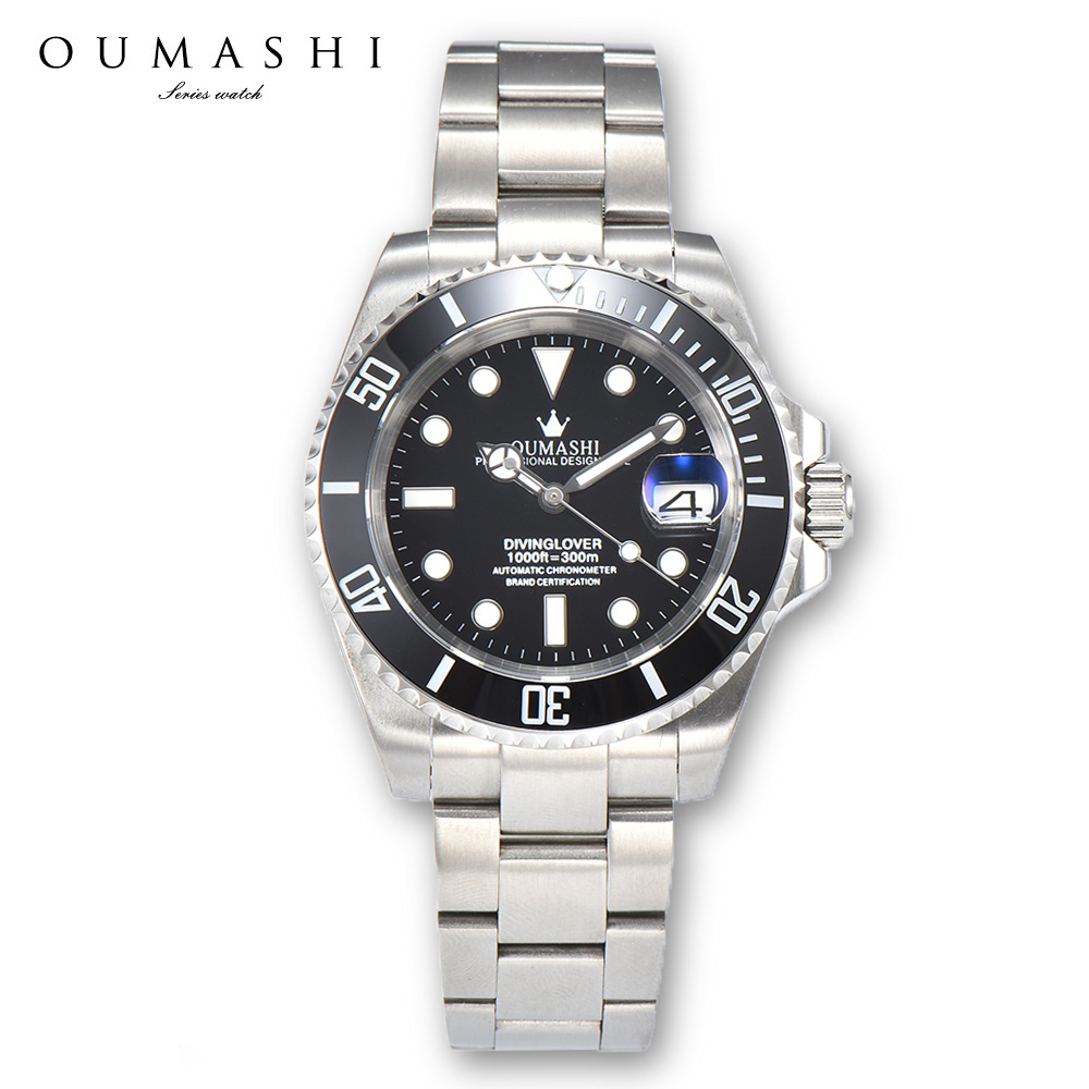 Luxury Watch Leather - 40mm watch Automatic mechanical watch Stainless
