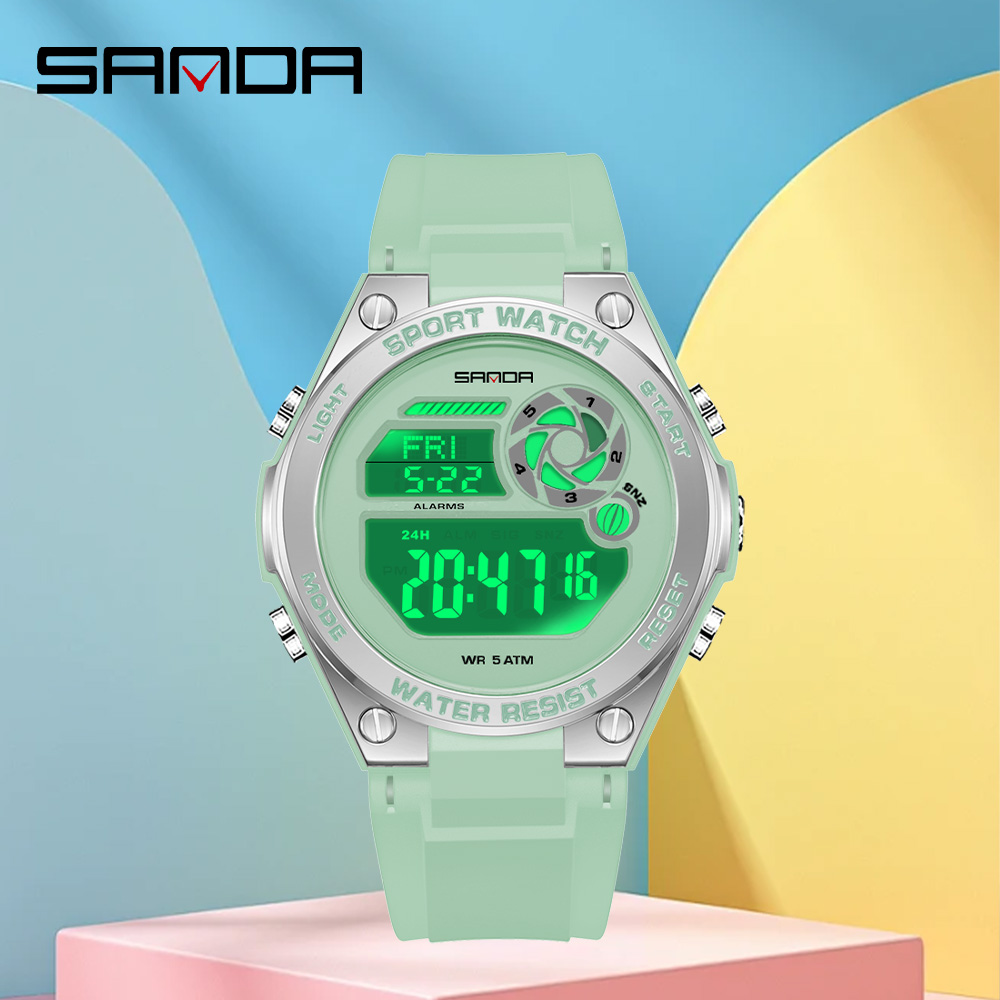 Luxury Watch Store - ﻿﻿﻿﻿﻿﻿﻿﻿﻿﻿﻿﻿﻿﻿﻿﻿﻿﻿﻿SANDA Women Man Electronic Watch Fashion