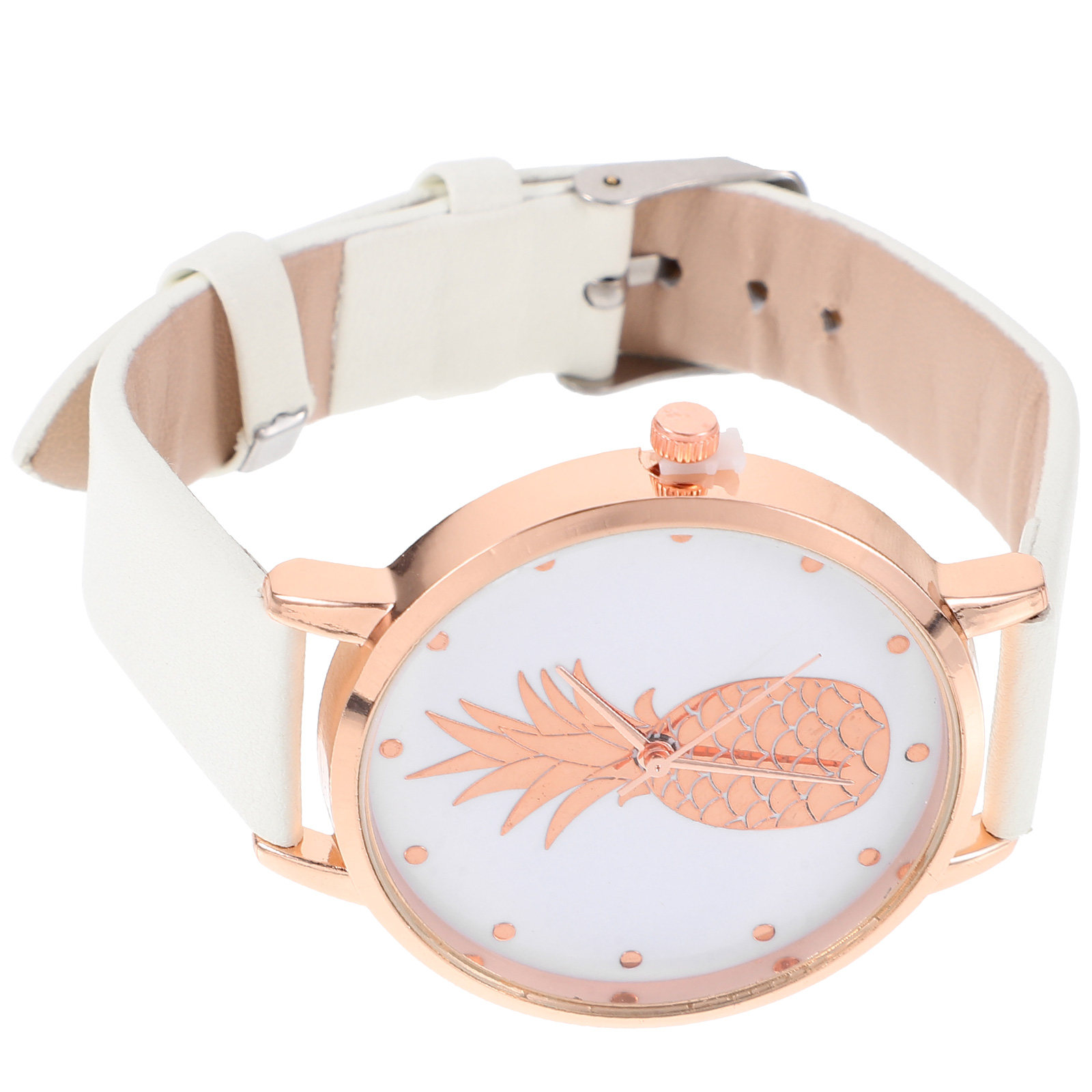 Luxury Watch Gift For Her - Women Casual Quartz Watch Pineapple Pattern