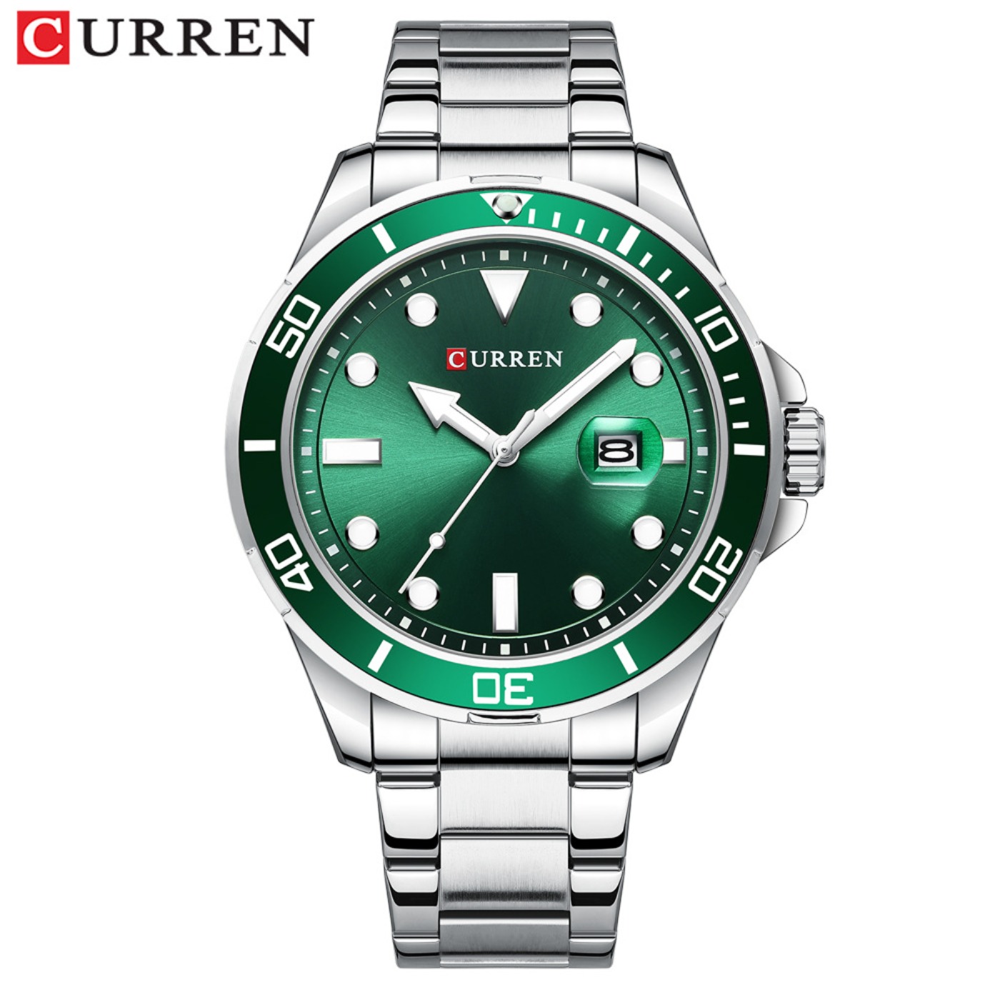CURREN New Green Water Ghost S - đánh giá và giá Luxury Watch Green