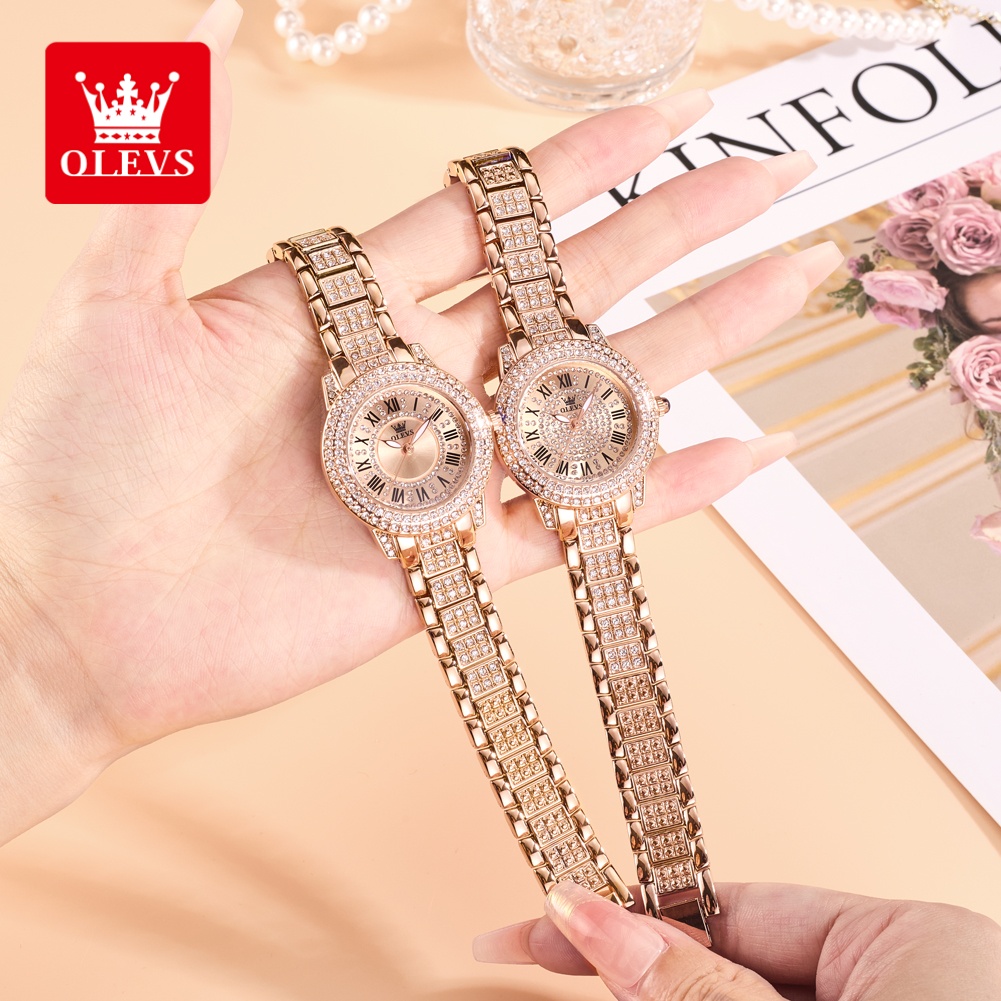 OLEVS Luxury Fashion ladies' w - đánh giá và giá Luxury Watch Women