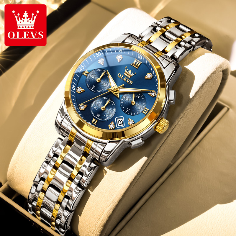 OLEVS Women Watch Luxury Brand - đánh giá và giá Luxury Watch Green