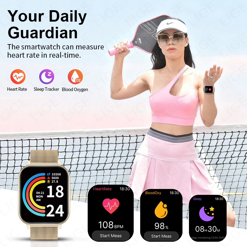 LIGE 2026 Smartwatch Android P - đánh giá và giá Luxury Watch Hd