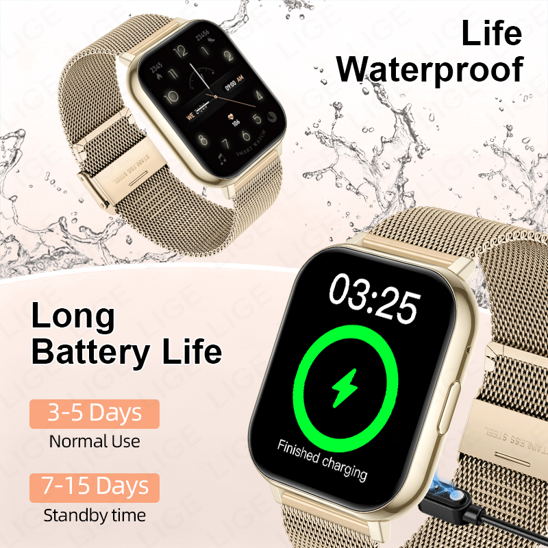LIGE 2026 Smartwatch Android P - đánh giá và giá Luxury Watch Hd