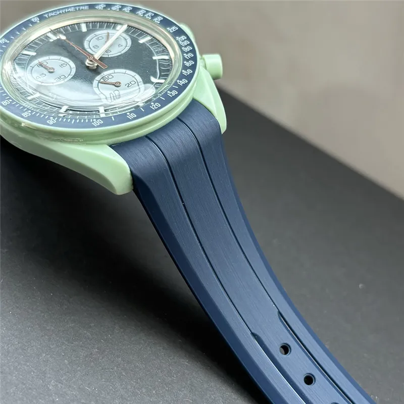 20mm Rubber Strap for Omega X  - đánh giá và giá Omega Watch Seamaster