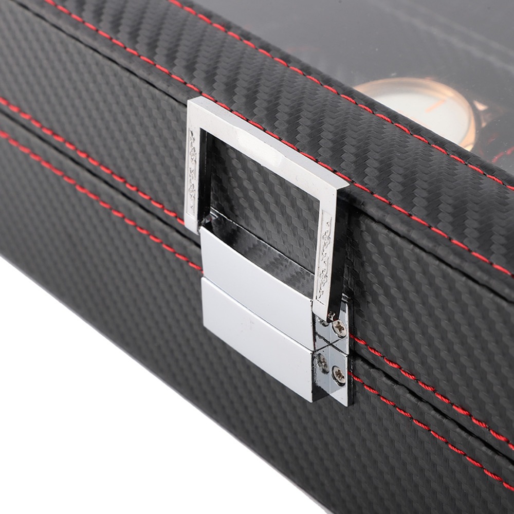 Dustproof Carbon Fiber Watch B - đánh giá và giá Luxury Watch Collection Box