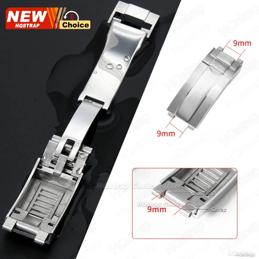 9mmx9mm Folding Buckle for Rol - đánh giá và giá Luxury Watch Green