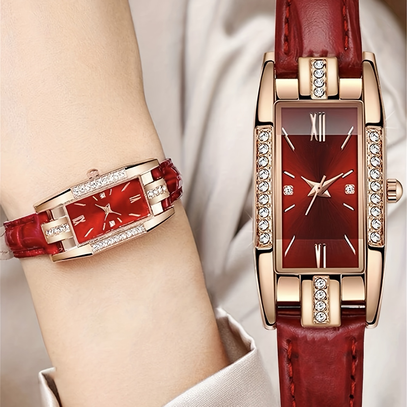 Women's Watch Rectangle Pointe - đánh giá và giá Luxury Watch Gift For Her