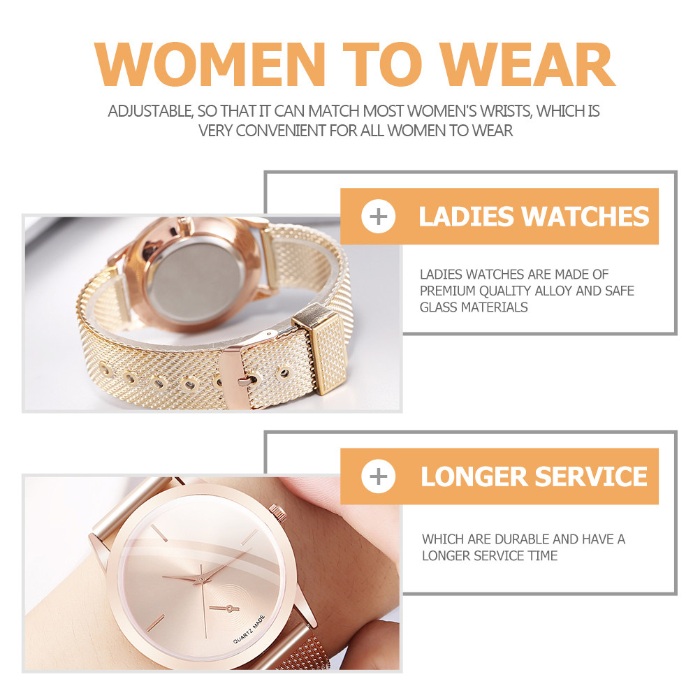 Women Fashion Quartz Watch Ele - đánh giá và giá Luxury Watch Gift For Her