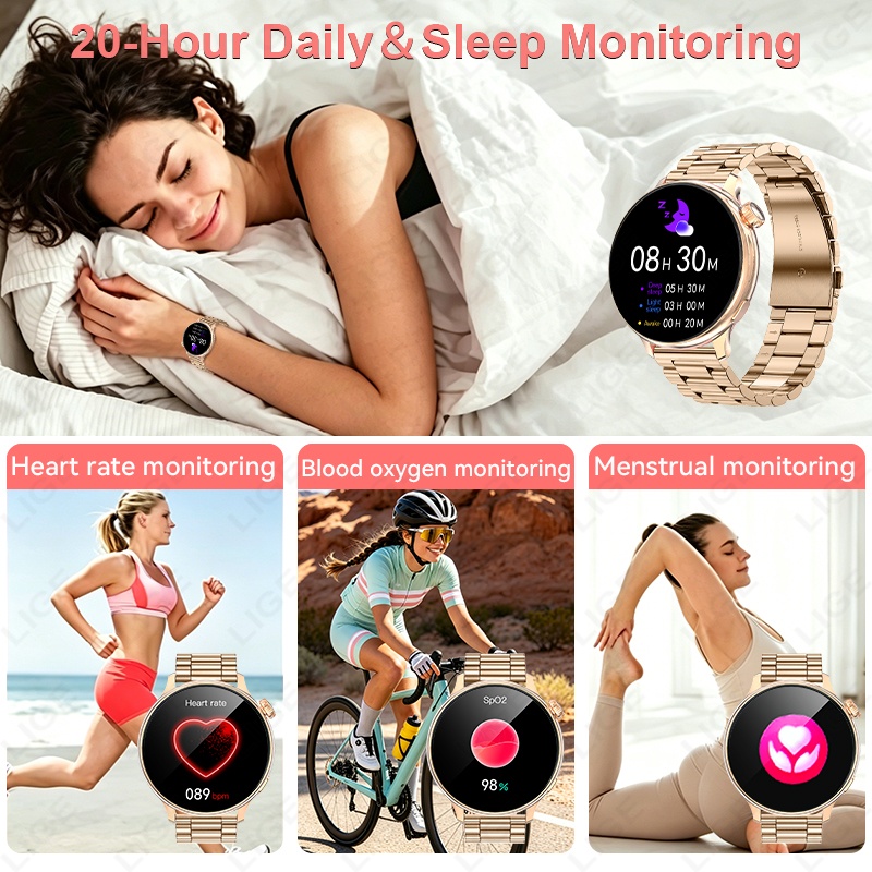 LIGE Luxury Women Smart Watch  - đánh giá và giá Luxury Watch Hd
