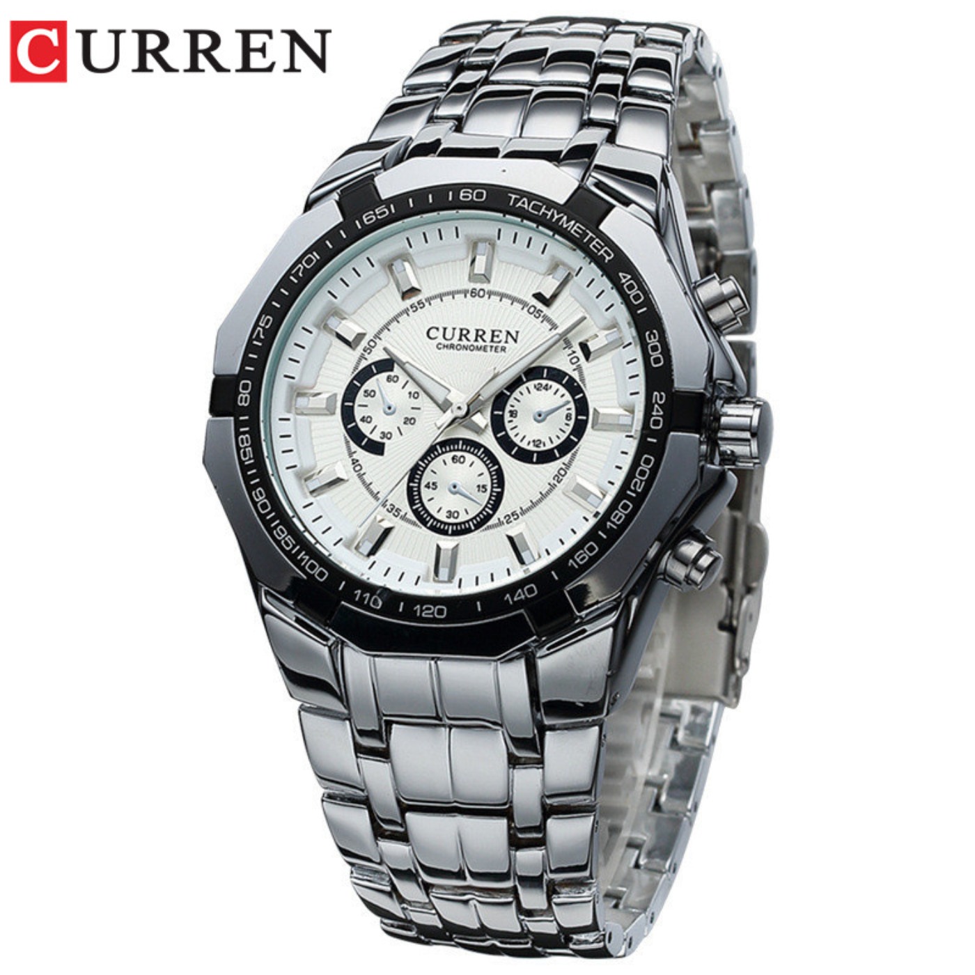 CURREN Men Luxury Brand Milita - đánh giá và giá Luxury Watch Display