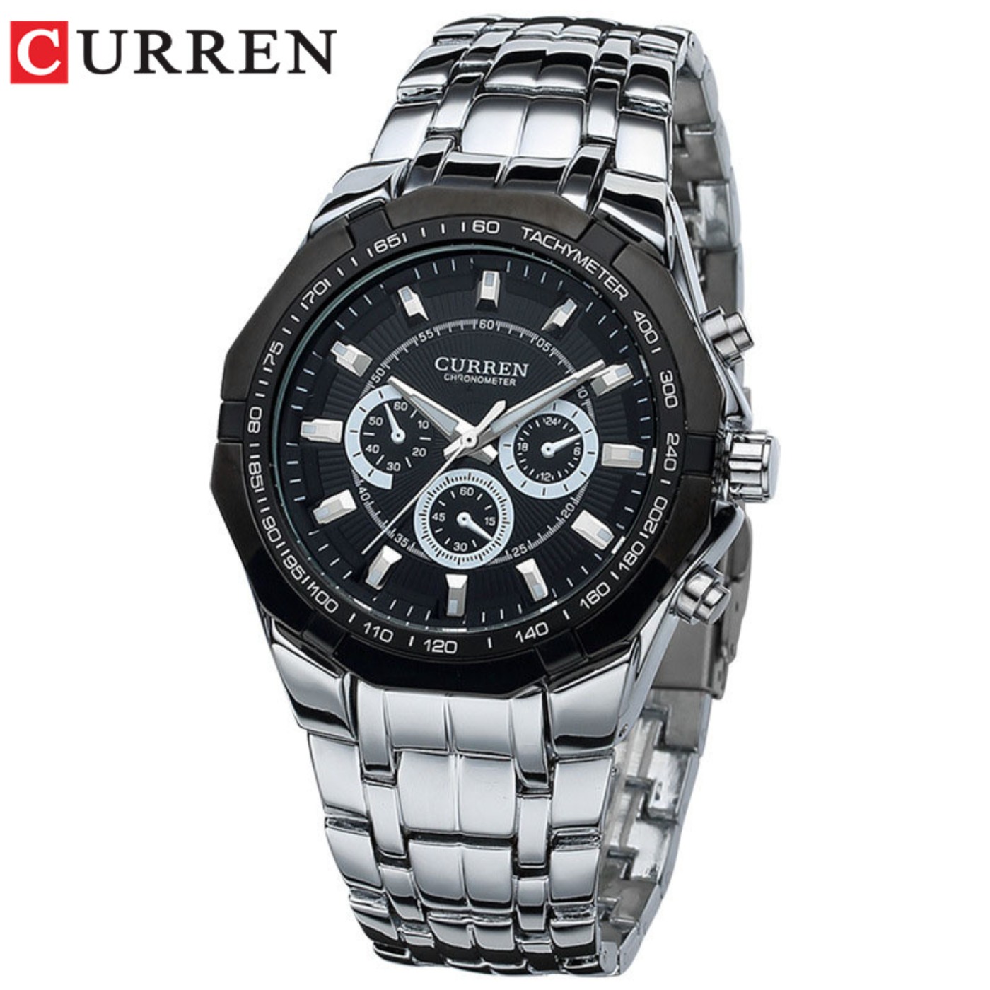 CURREN Men Luxury Brand Milita - đánh giá và giá Luxury Watch Display