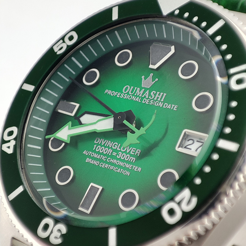 40.5mm customized watch NH35 M - đánh giá và giá Luxury Watch Leather