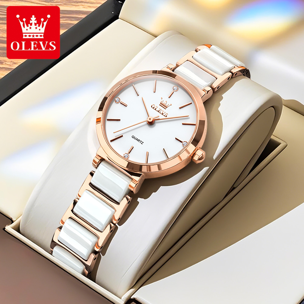 OLEVS Women Watch 5877 Luxury  - đánh giá và giá Luxury Watch Box