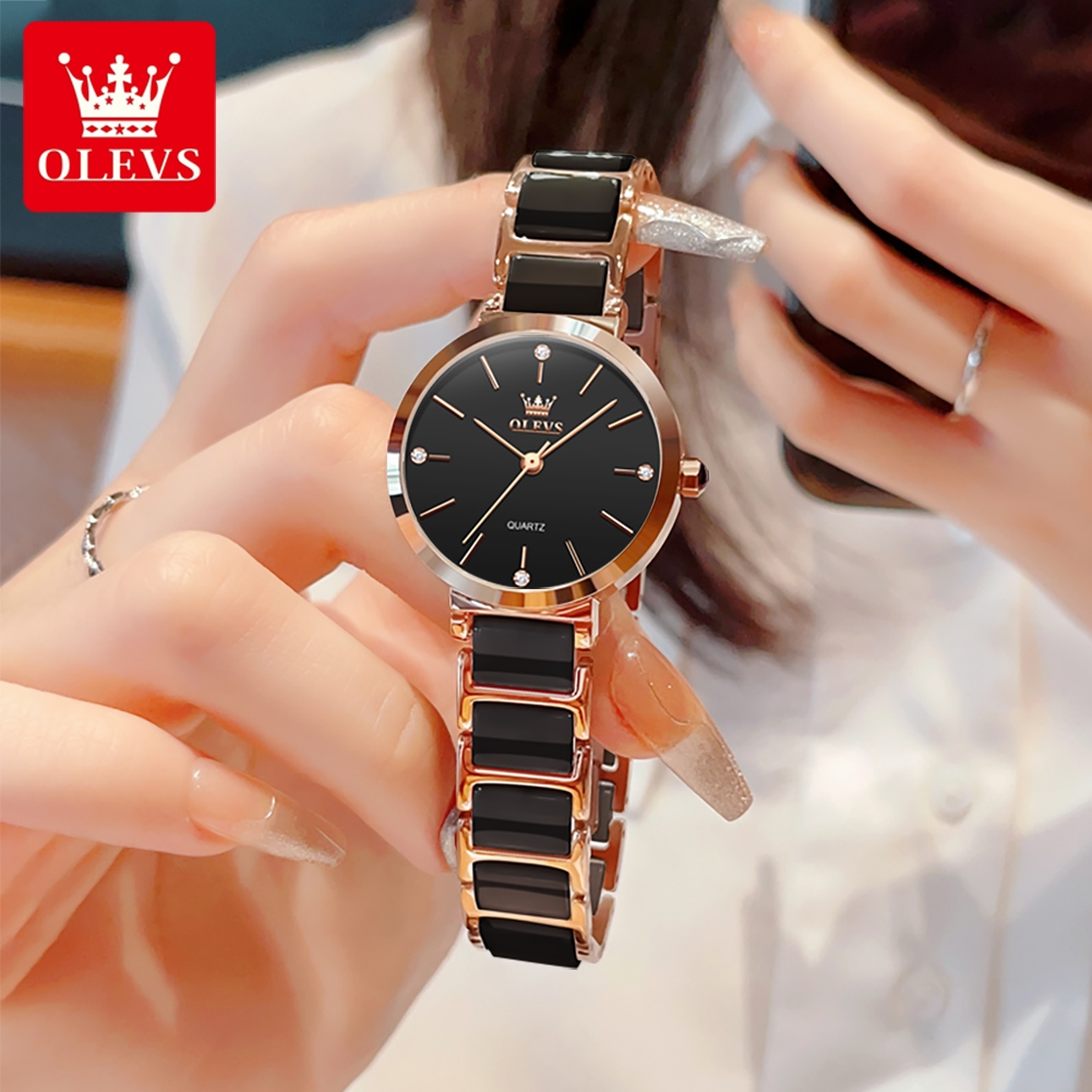 OLEVS Women Watch 5877 Luxury  - đánh giá và giá Luxury Watch Box