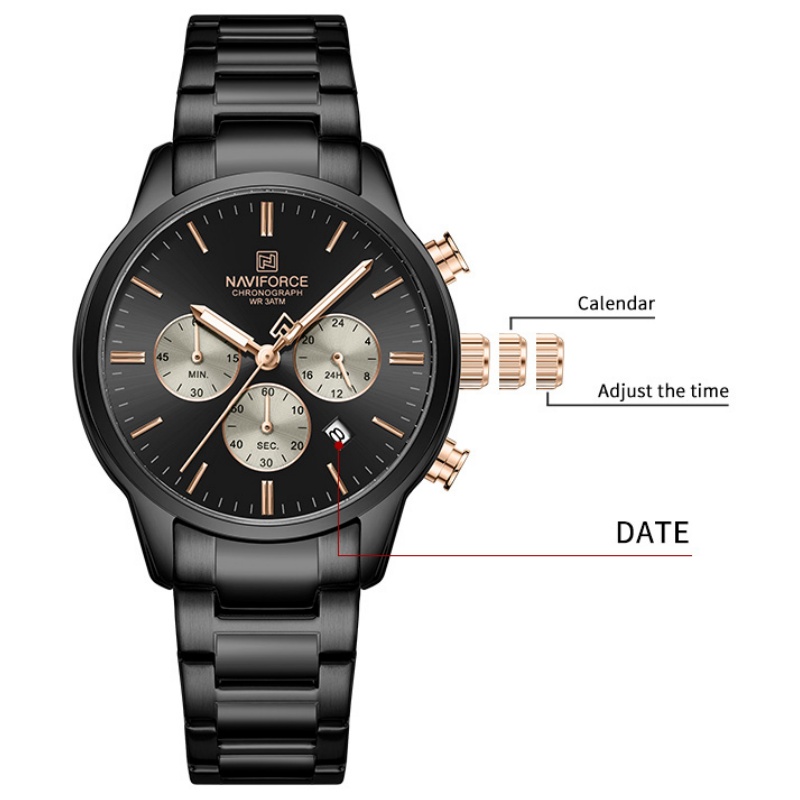 NAVIFORCE Men Quartz Chronogra - đánh giá và giá Luxury Watch Box