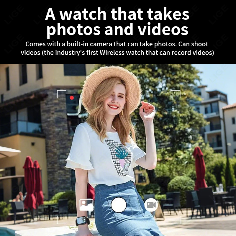 LIGE 512MB Camera Smartwatch 1 - đánh giá và giá Luxury Watch Makes