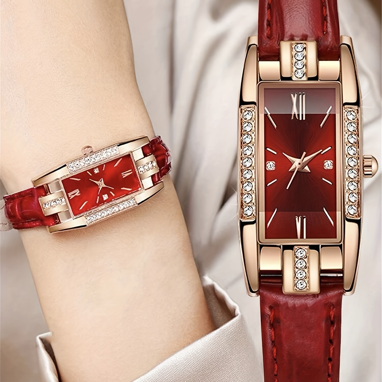 Luxury Rhinestone Quartz Watch - đánh giá và giá Luxury Watch Gift For Her