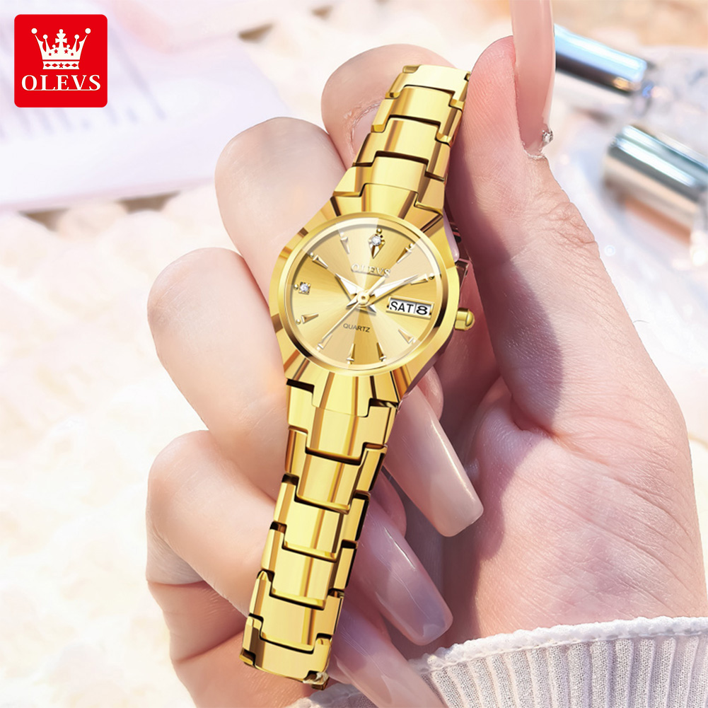 OLEVS Ladies Watch 8697 Luxury - đánh giá và giá Luxury Watch Display