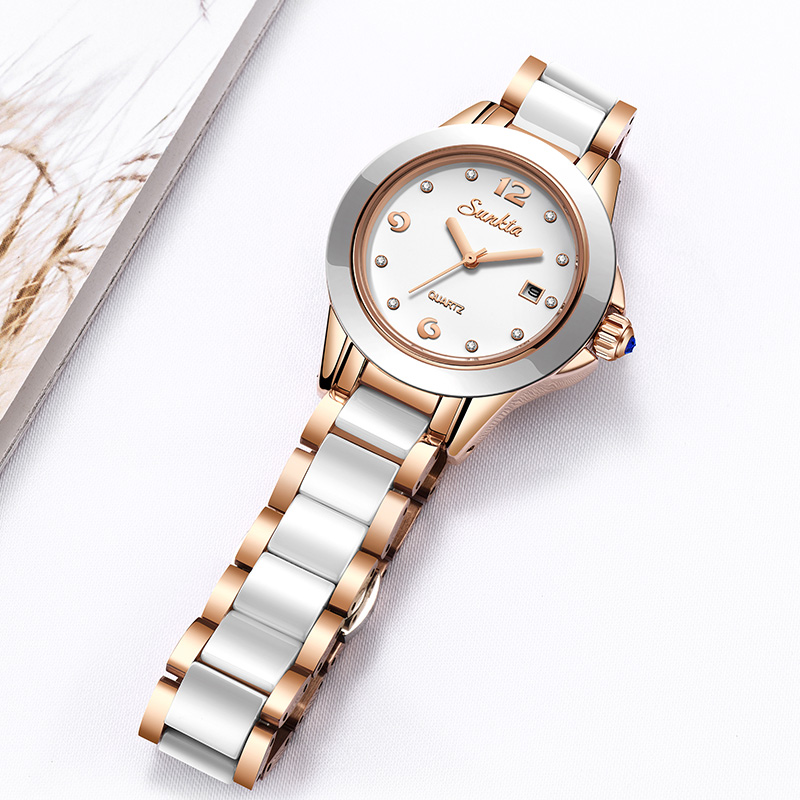 Sunkta Fashion Casual Quartz W - đánh giá và giá Luxury Watch Women