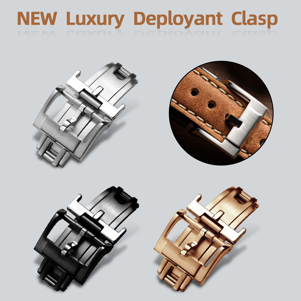 NEW Luxury Deployant Clasp 16m - đánh giá và giá Luxury Watch Green