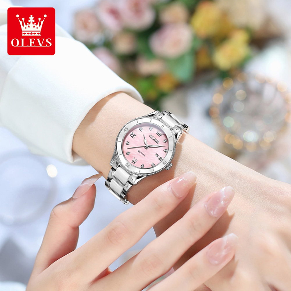 OLEVS 9985 Women Watch Luxury  - đánh giá và giá Luxury Watch Gift For Her