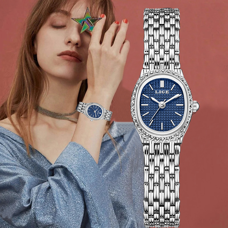 LIGE Fashion Luxury Quartz Wom - đánh giá và giá Luxury Watch Box