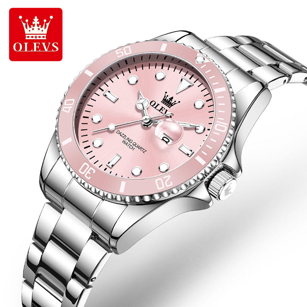 OLEVS Luxury Quartz Women's Wa - đánh giá và giá Luxury Watch Green