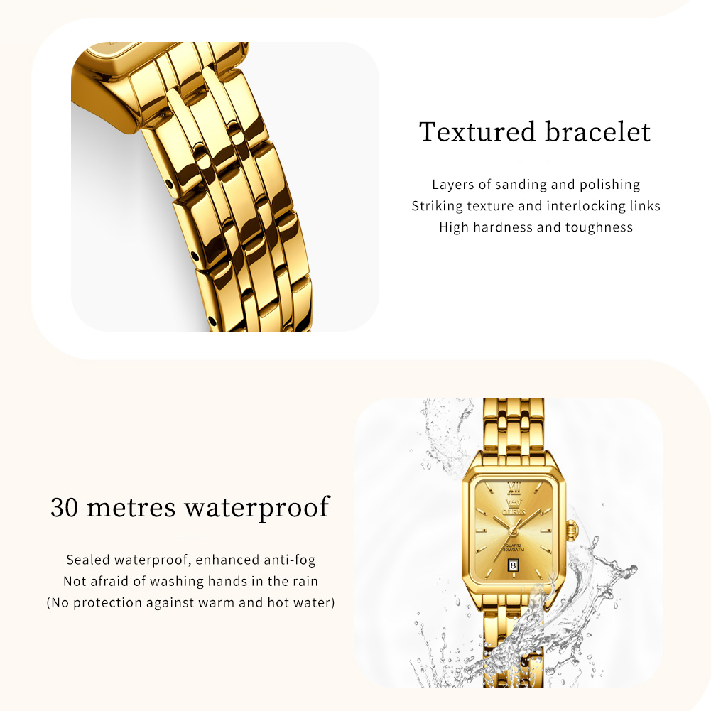 OLEVS Luxury Top Brand Women's - đánh giá và giá Luxury Watch Green