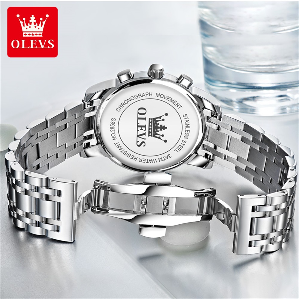 OLEVS Popular men's watches st - đánh giá và giá Luxury Watch Display