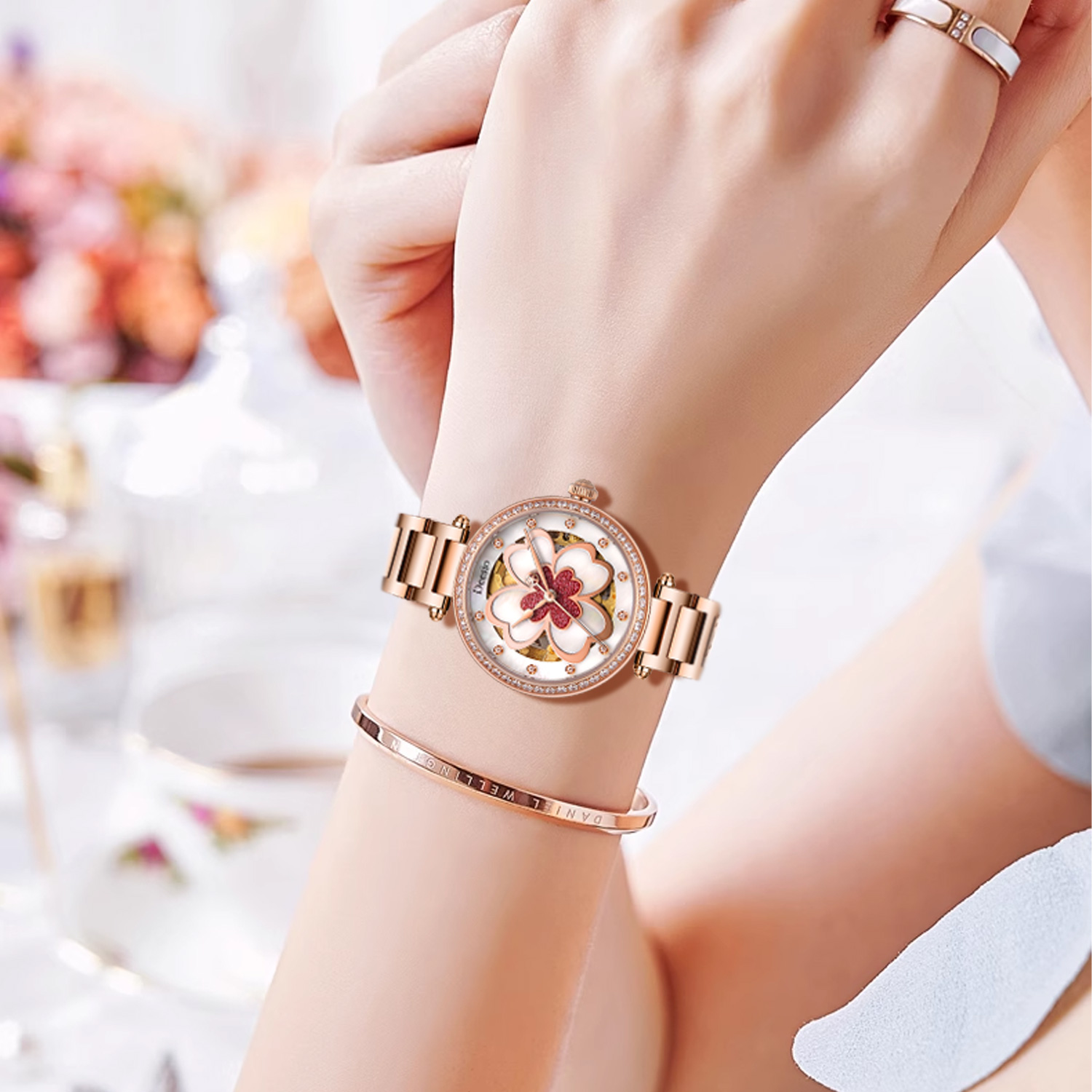 Deesio Ladies Automatic Watch  - đánh giá và giá Luxury Watch Gift For Her