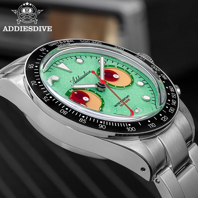 ADDIESDIVE Chronograph Quartz  - đánh giá và giá Luxury Watch Makes