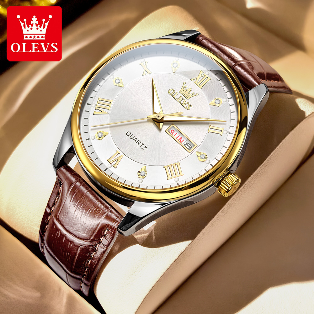 OLEVS Couple Watch Luxury Bran - đánh giá và giá Luxury Watch Gift For Her