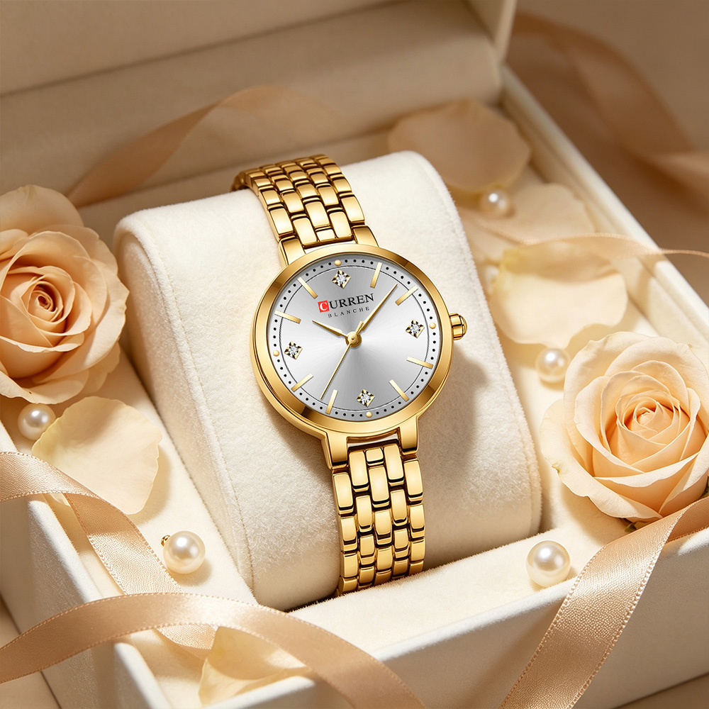 CURREN Ladies Minimalist Thin  - đánh giá và giá Luxury Watch Gift For Her