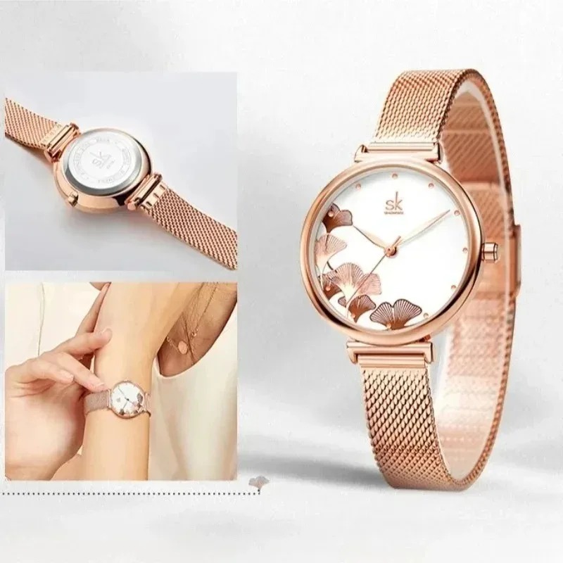Luxury Women's Ginkgo Leaf Wat - đánh giá và giá Luxury Watch Gift For Her