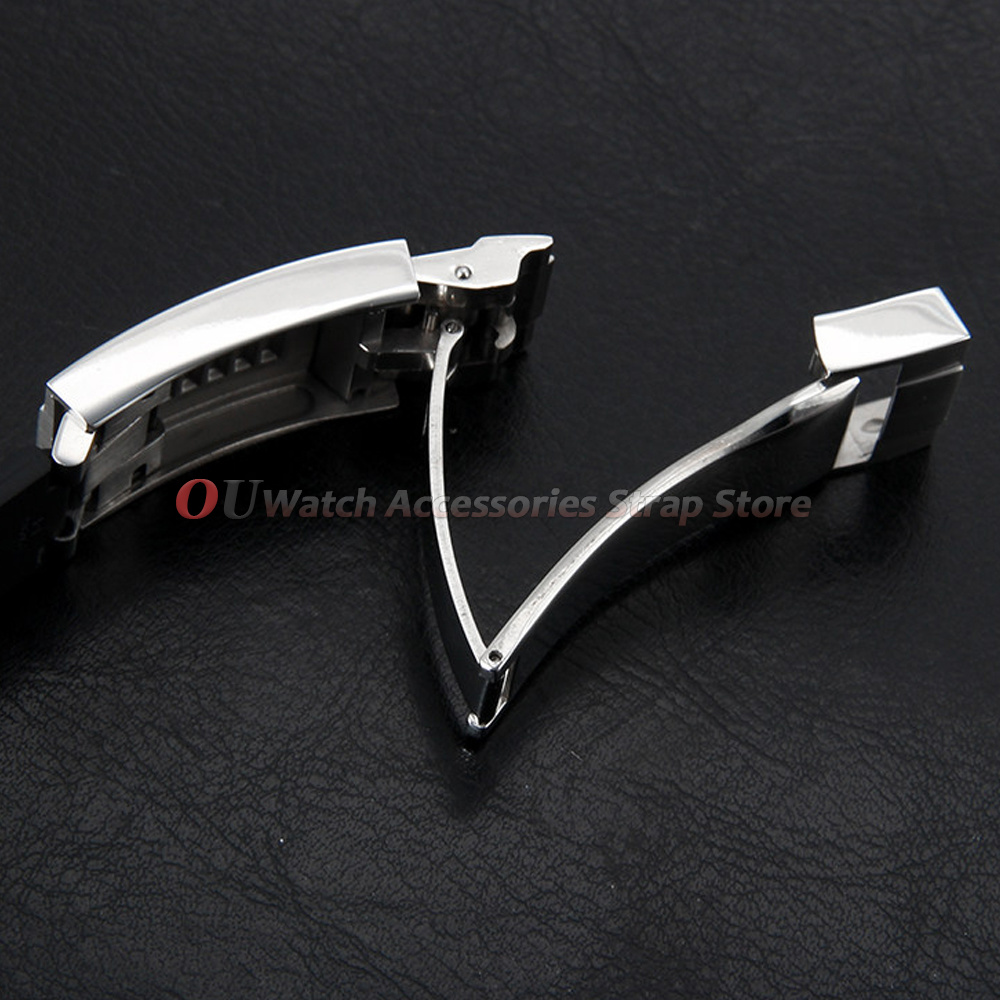 9mmx16mm Stainless Steel Deplo - đánh giá và giá Luxury Watch Green