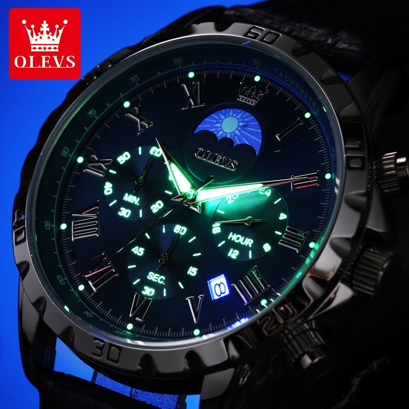 OLEVS 2950 Men Watch Fashion R - đánh giá và giá Luxury Watch Time