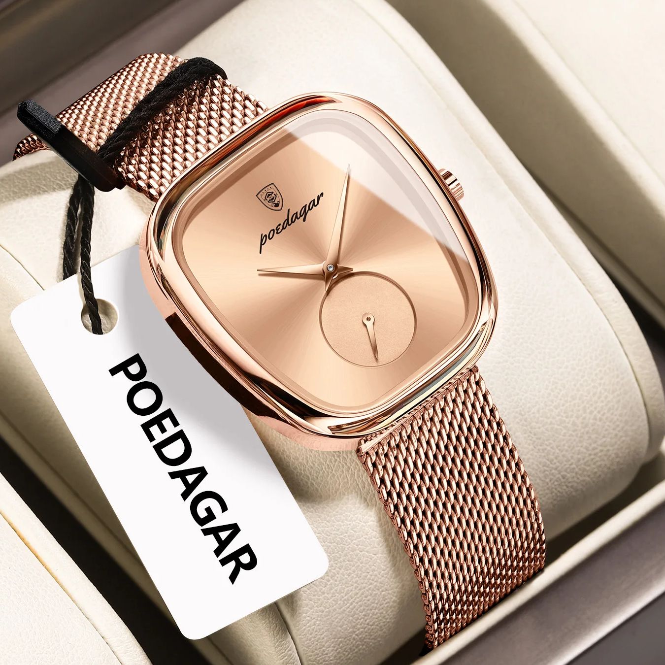 POEDAGAR Luxury Brand Woman Wa - đánh giá và giá Luxury Watch Green